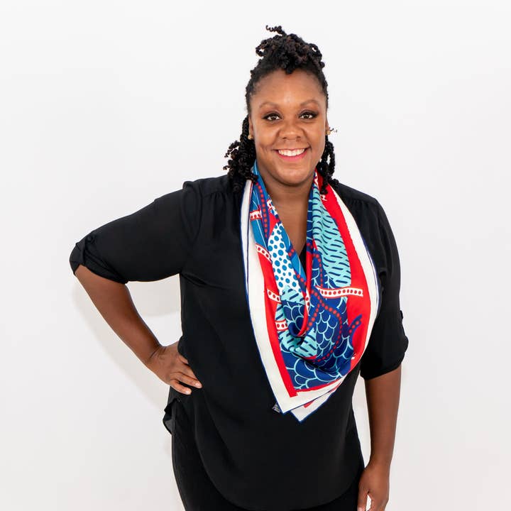 CB Grey - Wholesale Scarf - Women's - The Ellis Silk Scarf5