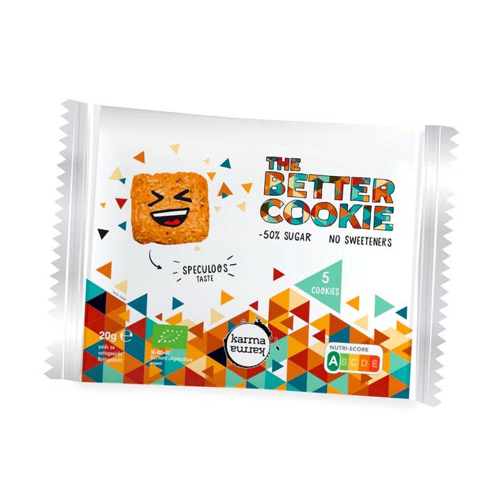 The Better Cookie speculoos ORGANIC | 60x 20g for wholesale by KarmaKarma