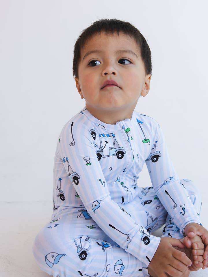 Jensens Jammies - Wholesale Sleepsuit - Baby - Back Nine: Zippy4
