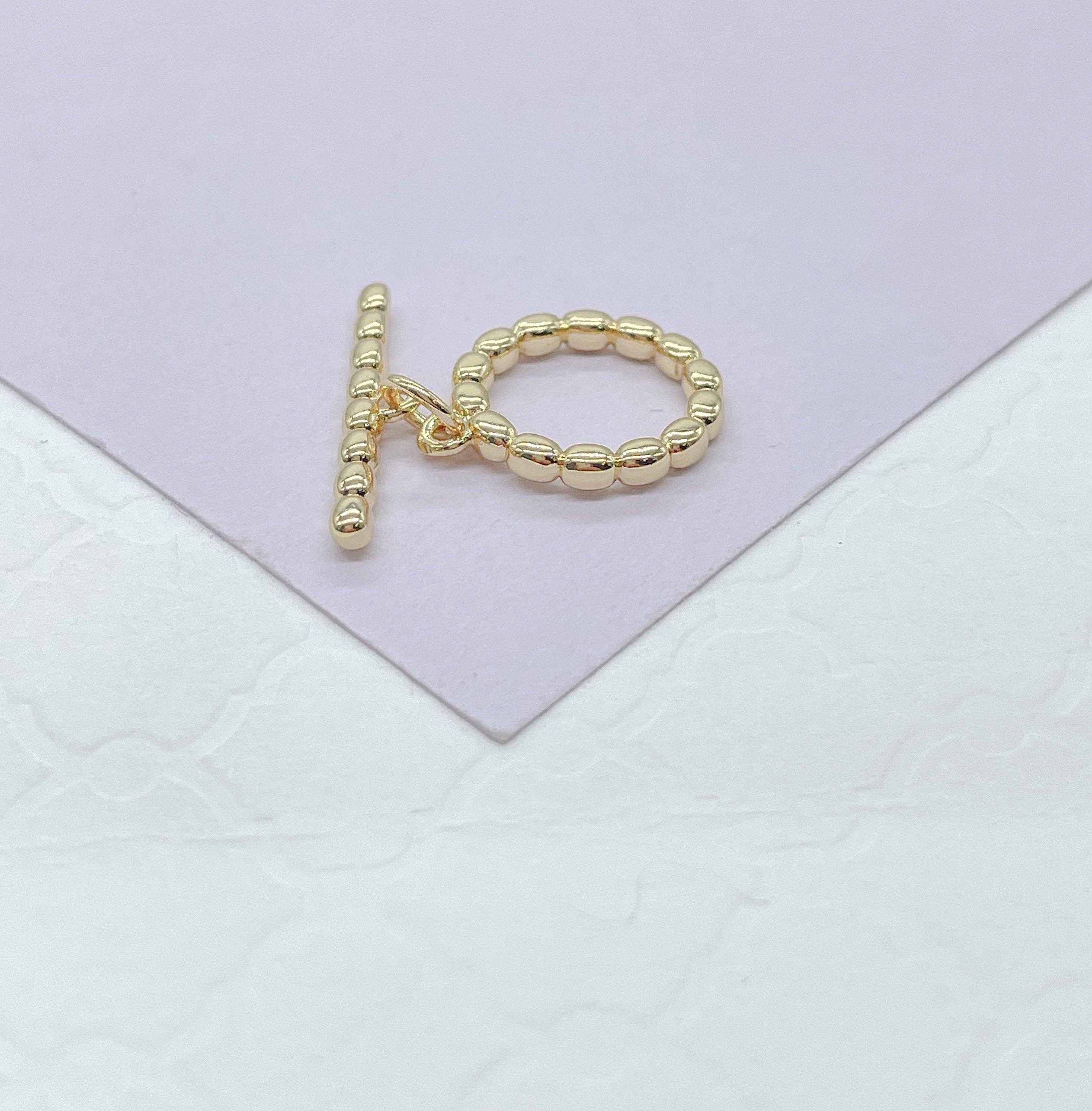 Milie – wholesale Lås – 18k GF togglelås för smyckestillverkning2