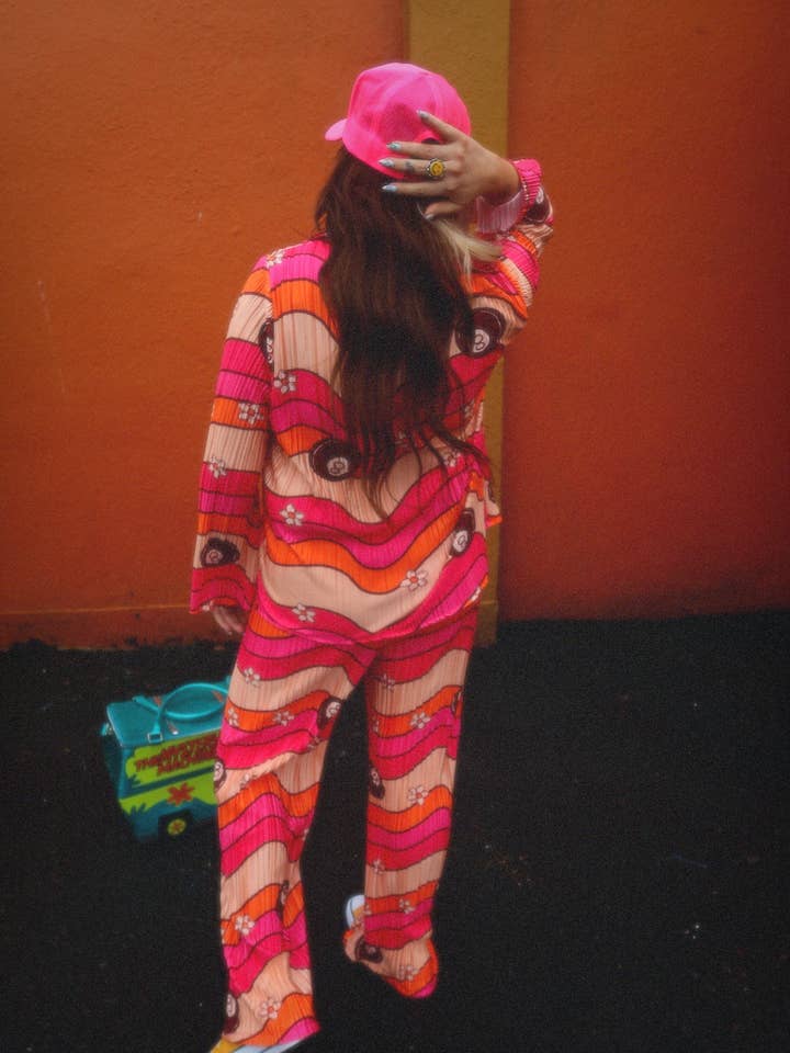 EMY AVE - Wholesale Top & Pant Set (NOT Loungewear) - Women's - Groovy Girl Plisse Set Emy Ave™ x VV’s Boutique