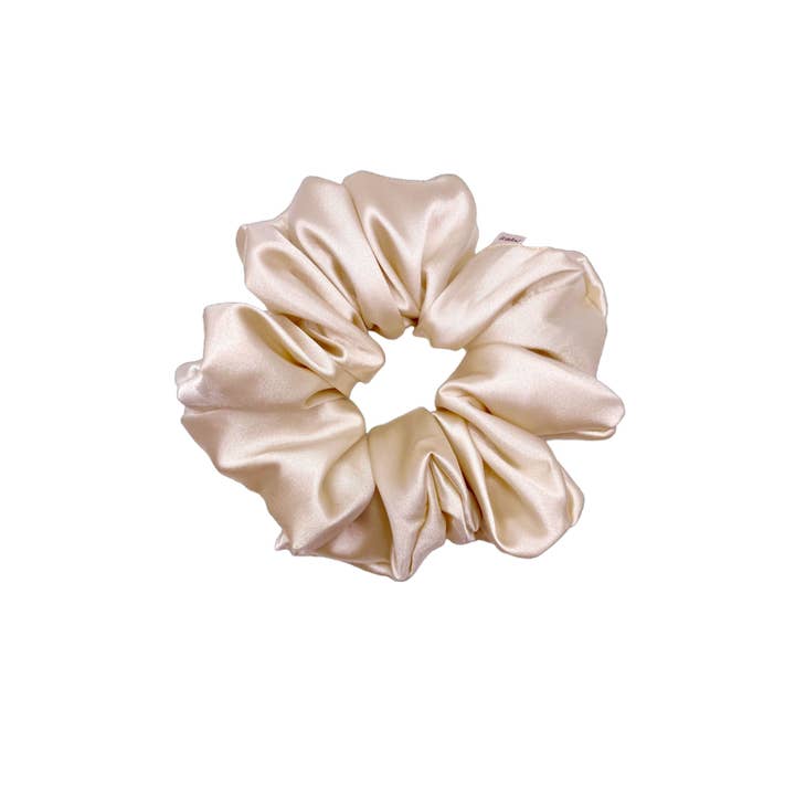 What a bun! - Wholesale Scrunchie - Women's - Champagne Cream Scrunchie1