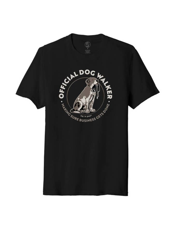 T-shirt: Official Dog Walker for wholesale by Dog is Good
