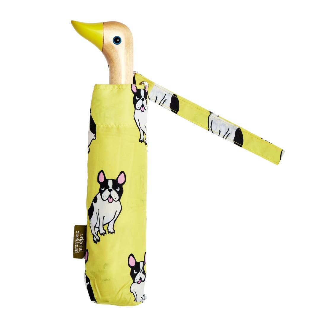 Original Duckhead USA - Vente Parapluie – unisexe - Marque française Coucou Suzette Collab - Parapluie pour chien Frenchie1