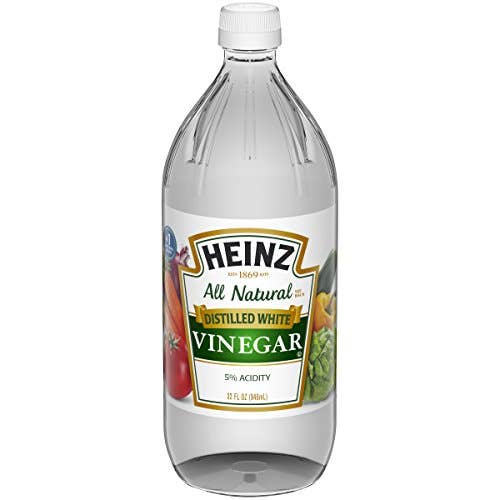 Shop The King - Wholesale Vinegar - Heinz Distilled White Vinegar (32 fl oz Bottles, Pack of 12)