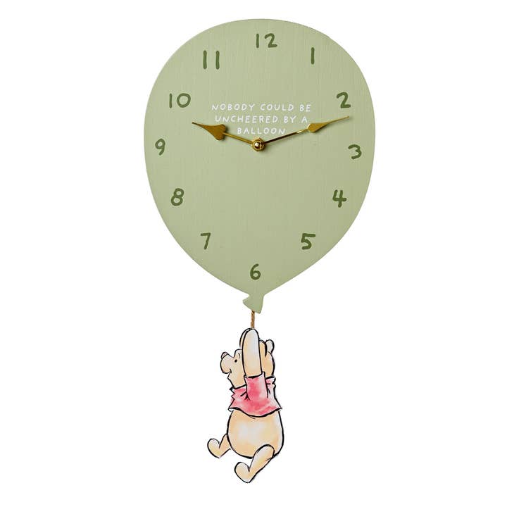 WIDDOP and Co. - Vente Horloges murales - Horloge murale ballon Disney Winnie l'Ourson