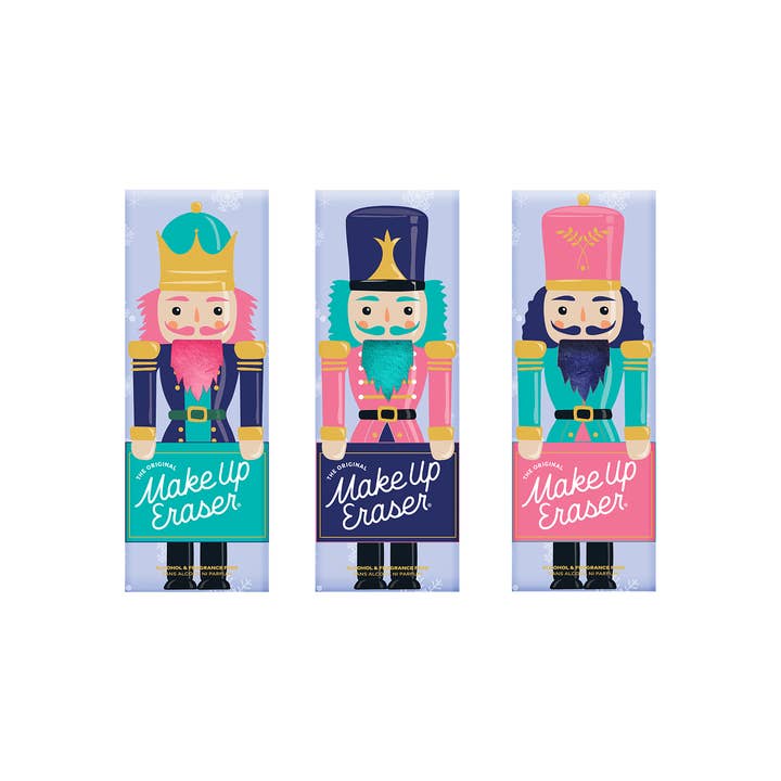 MakeUp Eraser - Wholesale Makeup Remover - Nutcracker 3pc Mini PRO | Holiday Value Set | $30 Value