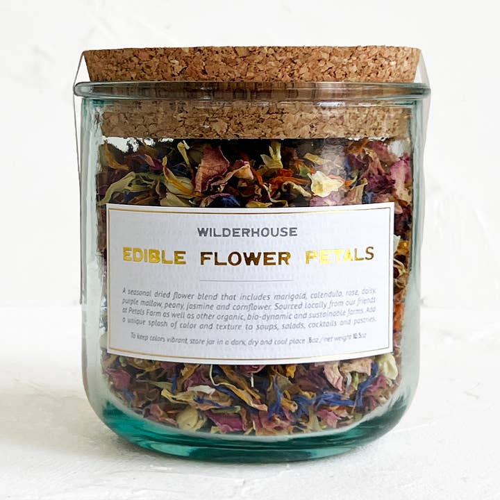 Edible Dried Flower Petals for wholesale by WILDERHOUSE