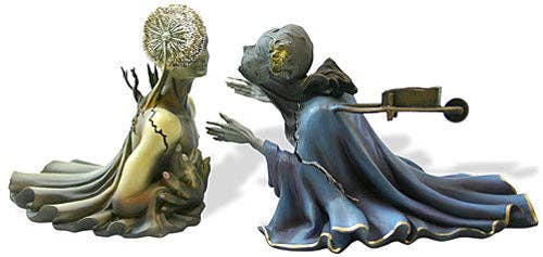 Museum Wholesale Inc - Wholesale Sculpture - Tristan and Isolde Ballet by Salvador Dali - SD070