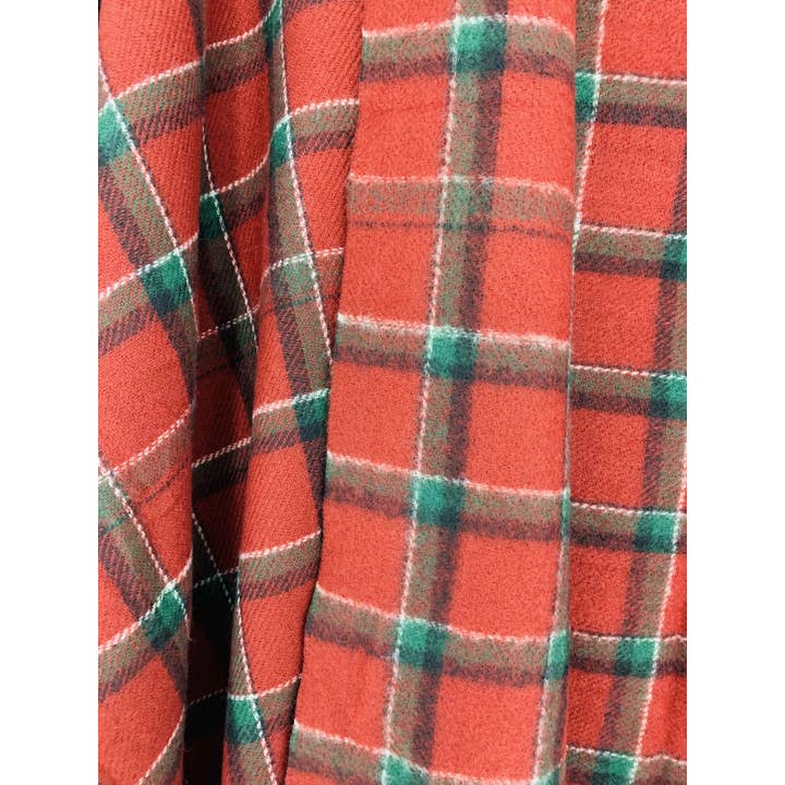 JC Sunny Fashion - Wholesale Wrap - Women's - 6 Colors--Softer Than Cashmere Plaid Blanket Wrap8