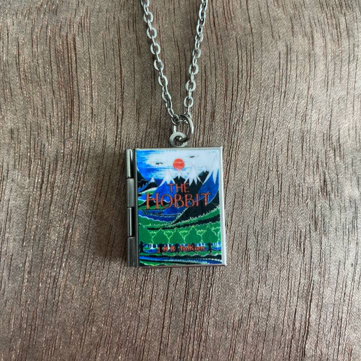 Marshall and Rose - Wholesale Locket Necklace - Book Locket The Hobbit5