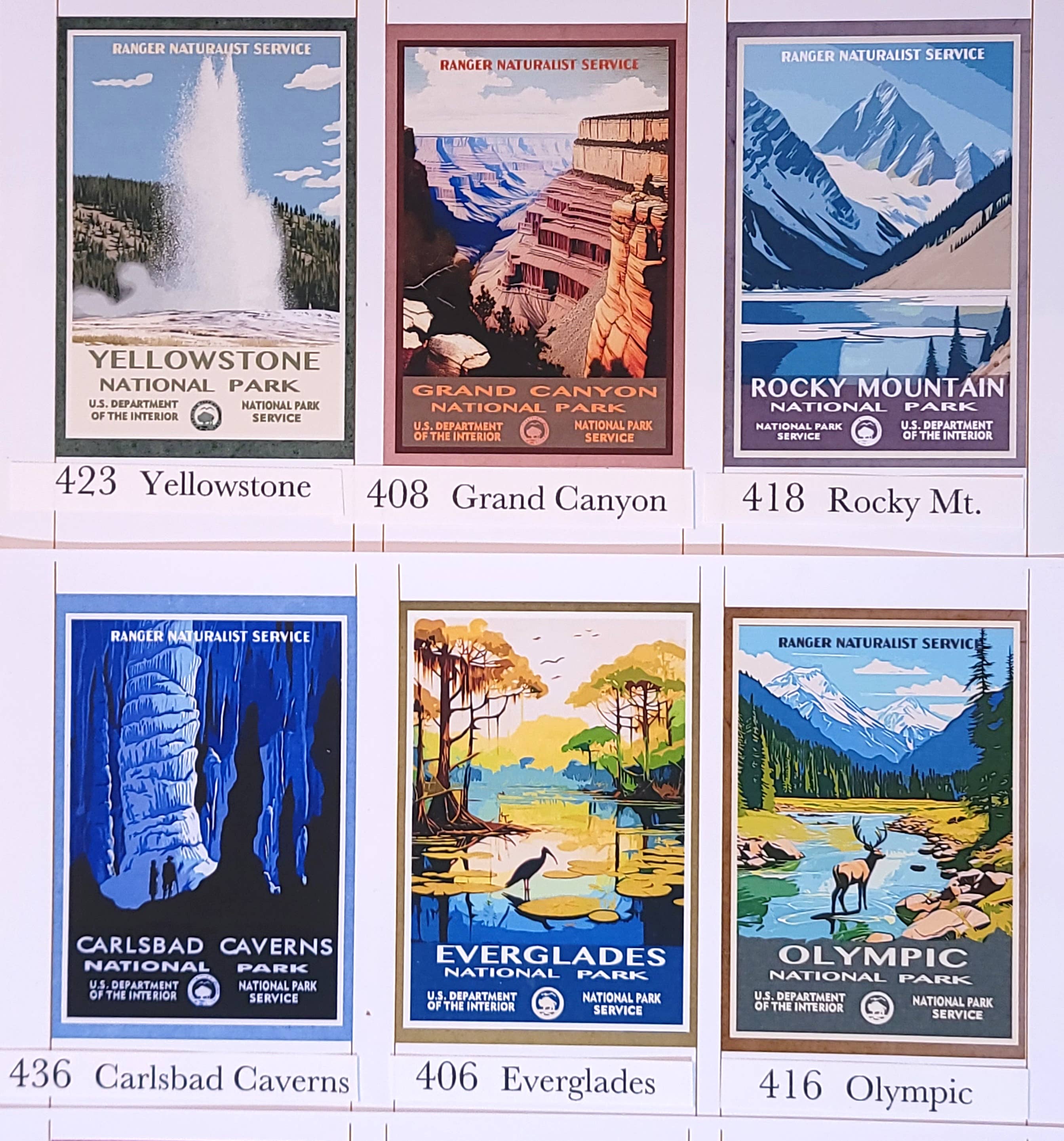 Superior Dry Goods - Wholesale Matches - Vintage National Parks Handmade Matchboxes | You Choose! 6