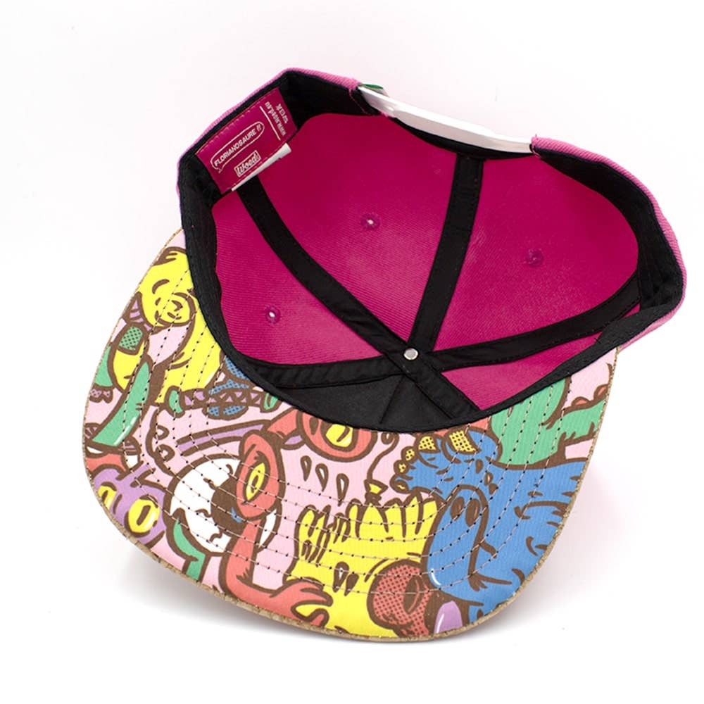 Woed – Boné - Unissexo por atacado – Boné Snapback Woed Monster com Design de Florianosaure1
