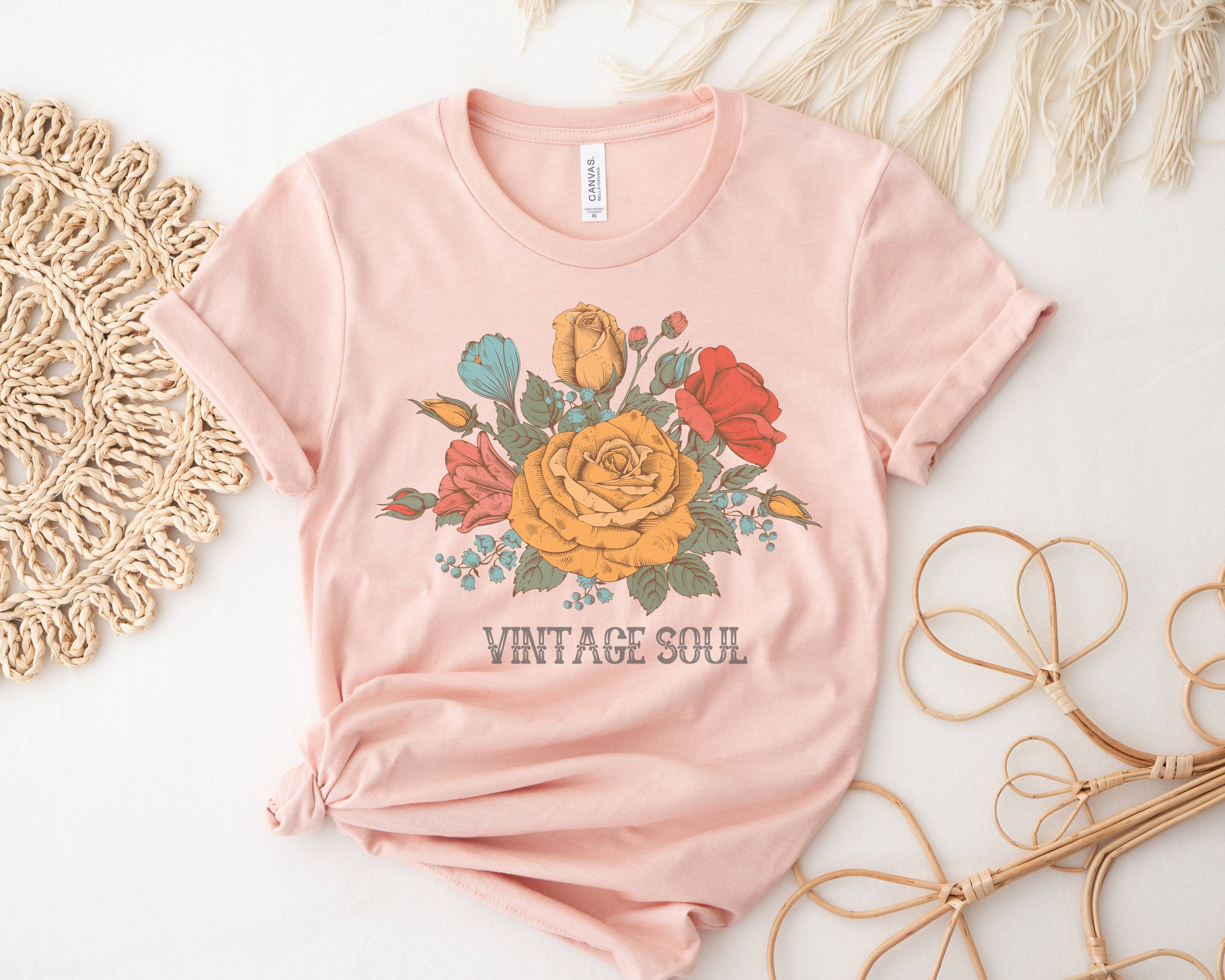 Fox Botanical sweatshirt Gildan Unisex long sleeve Floral shirt screenprinted gift for her Mother's Day