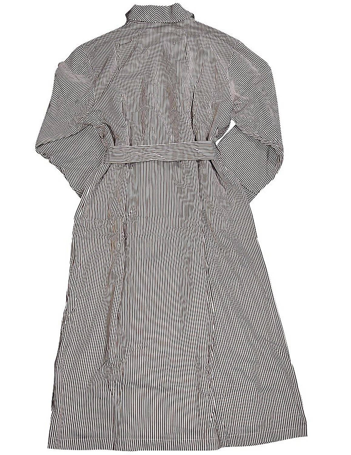 MARROM Roupão de Spa com Risca "R" Majestic International para Homens Hotel Logo para venda a revendedores na Faire1