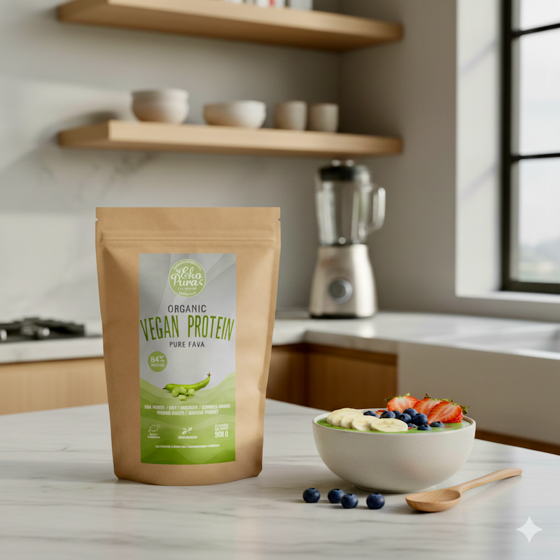 Ekopura Nutrition – Proteína/Superalimento em pó por atacado – Proteína Vegan Bio1