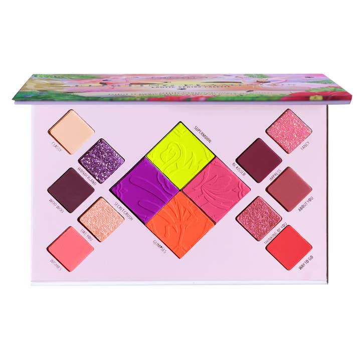 Flirting Flamingo Pressed Pigment Palette for wholesale by Moira Cosmetics