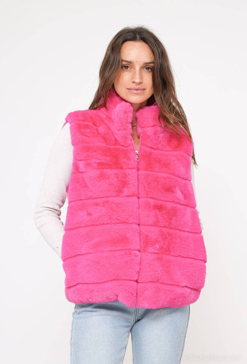 LIL' MOON - Wholesale Outerwear Vest - Women's - Vest #25511722
