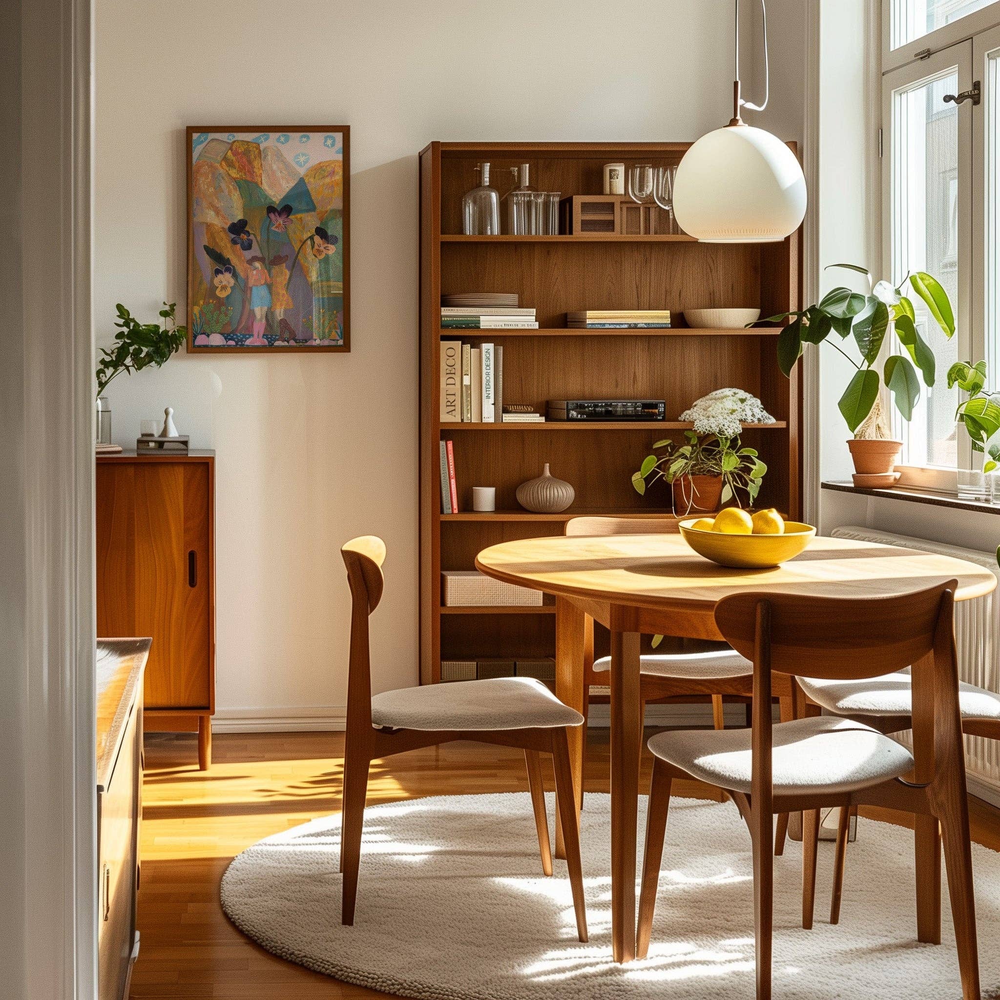 El Baker Art - Wholesale Art Print - Cowgirl Collage Print | Colorful Pansies Poster - Vintage Western Wall Art6