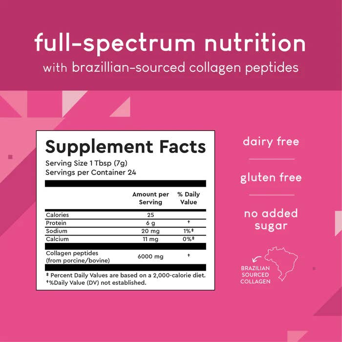 360 Nutriton - Wholesale Protein/Superfood Powder - Pure Collagen 6 oz1