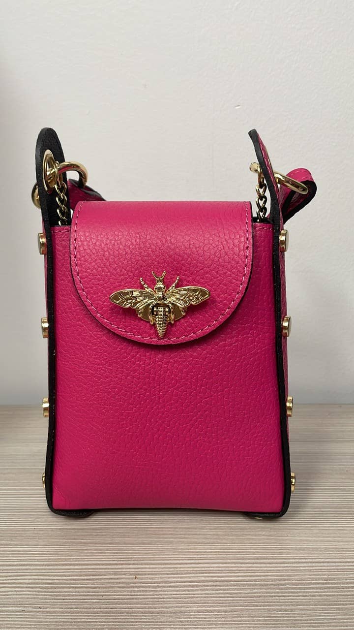 JIJOU CAPRI – bolsa tiracolo - Mulher por atacado – Capela de Abelha Couro Celular Mala Cruzada JIJOU CAPRI5