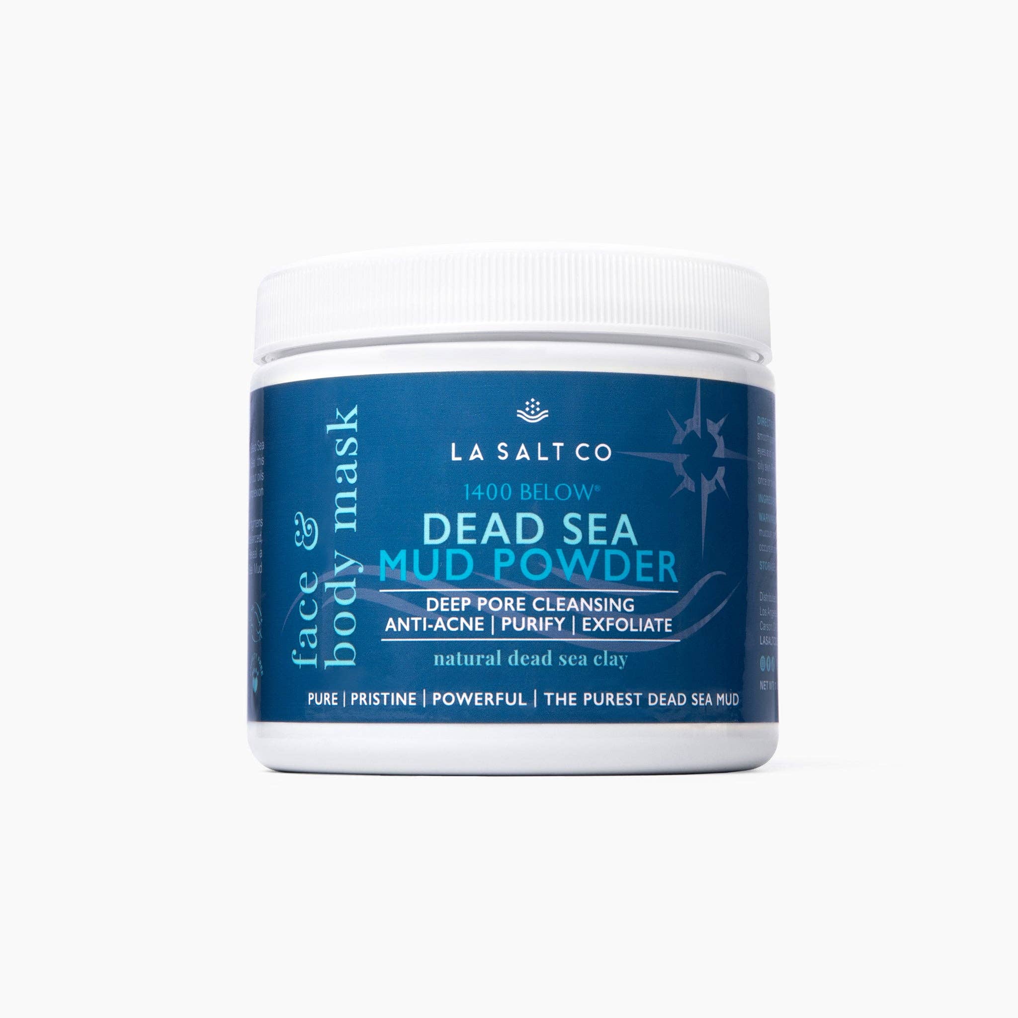 Los Angeles Salt Company - Vente Masque pour le visage - Poudre de boue de la mer Morte0
