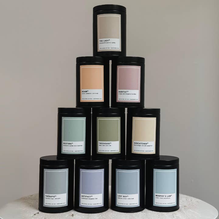 Vessel Candle Studio - Wholesale Jar/Filled Candle - Gallery 7 oz Candle Tin | Suncatcher