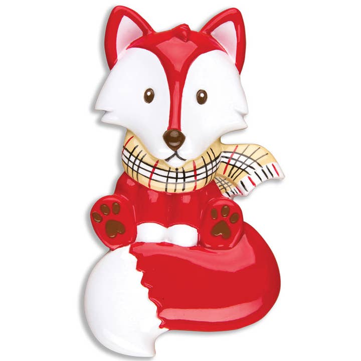 Fox Personalized Ornament for wholesale by PolarX Ornaments