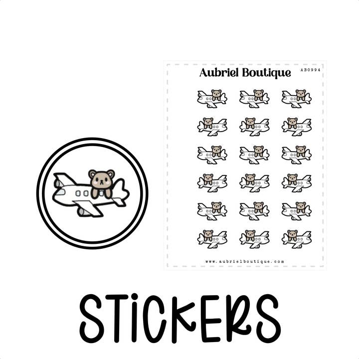 REJSE, planlægningsklistermærker — AB0994 for engroshandel hos AubrielBoutique