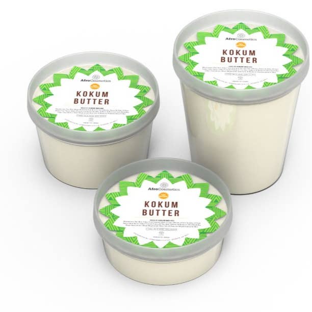 AfroCosmetics & Culture - Wholesale Body balm/butter - Kokum Butter Raw Kokum Butter Bulk, 100% Pure Natural 1