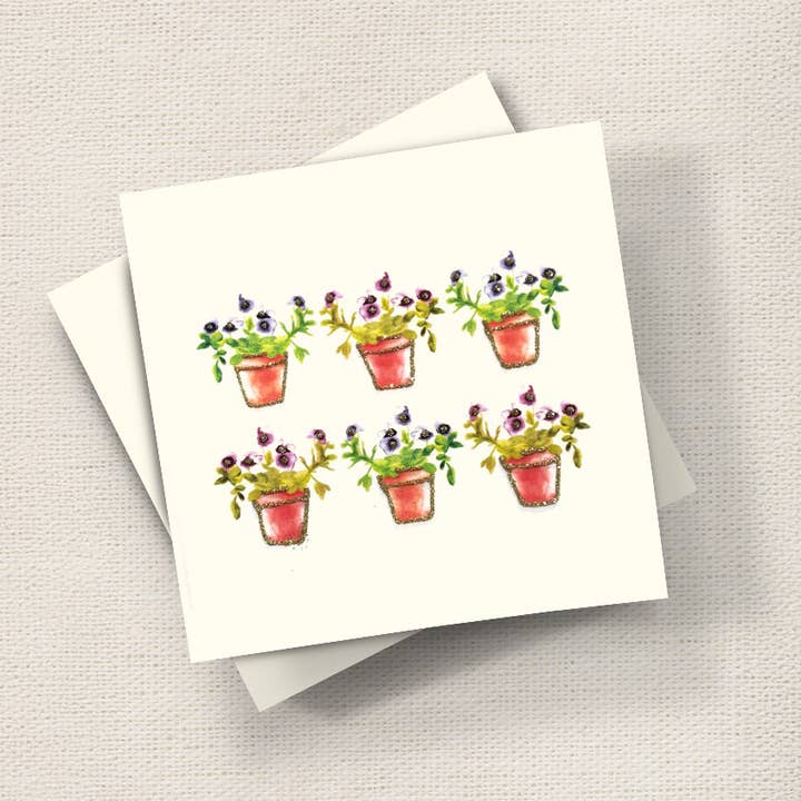 Stedmoderblomster Potte for engroshandel hos English Graphics