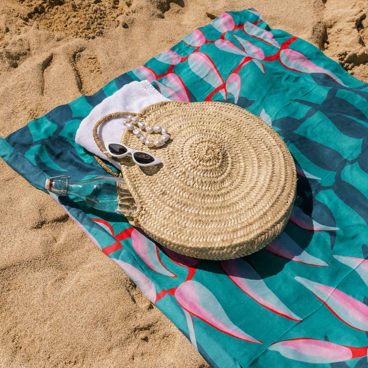 Misha Hawaii Home - Wholesale Swim Cover Up - Women's - Heliconia Pareo2