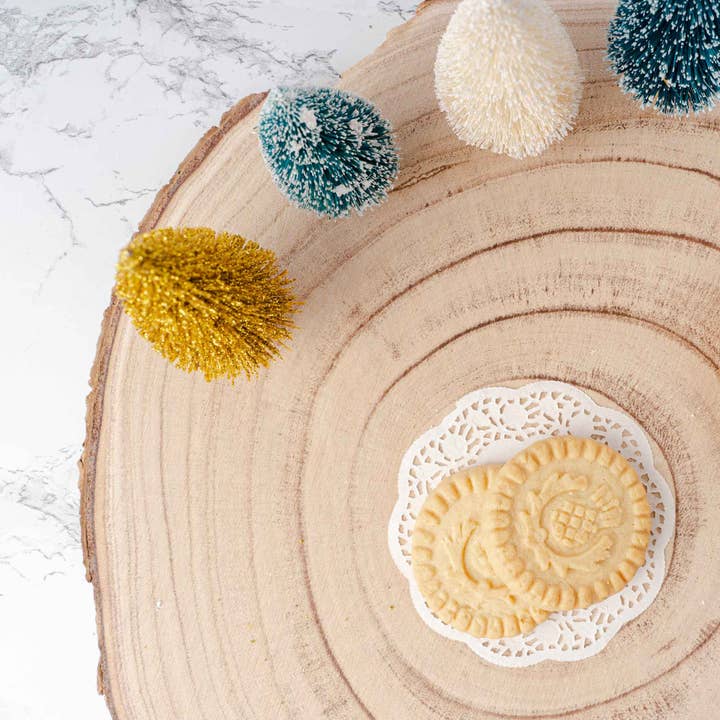 Portofino International Trading, USA - Wholesale Serving Tray - Natural Wood Slices - 7"