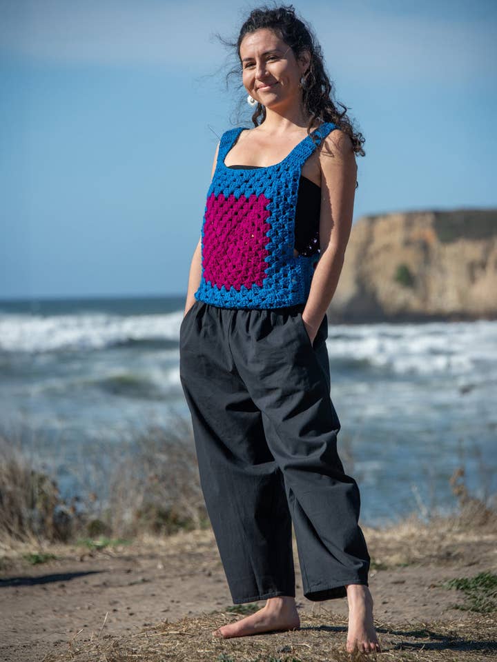 Pantalones de barril de algodón para venta al por mayor de Zig Zag Asian Collection