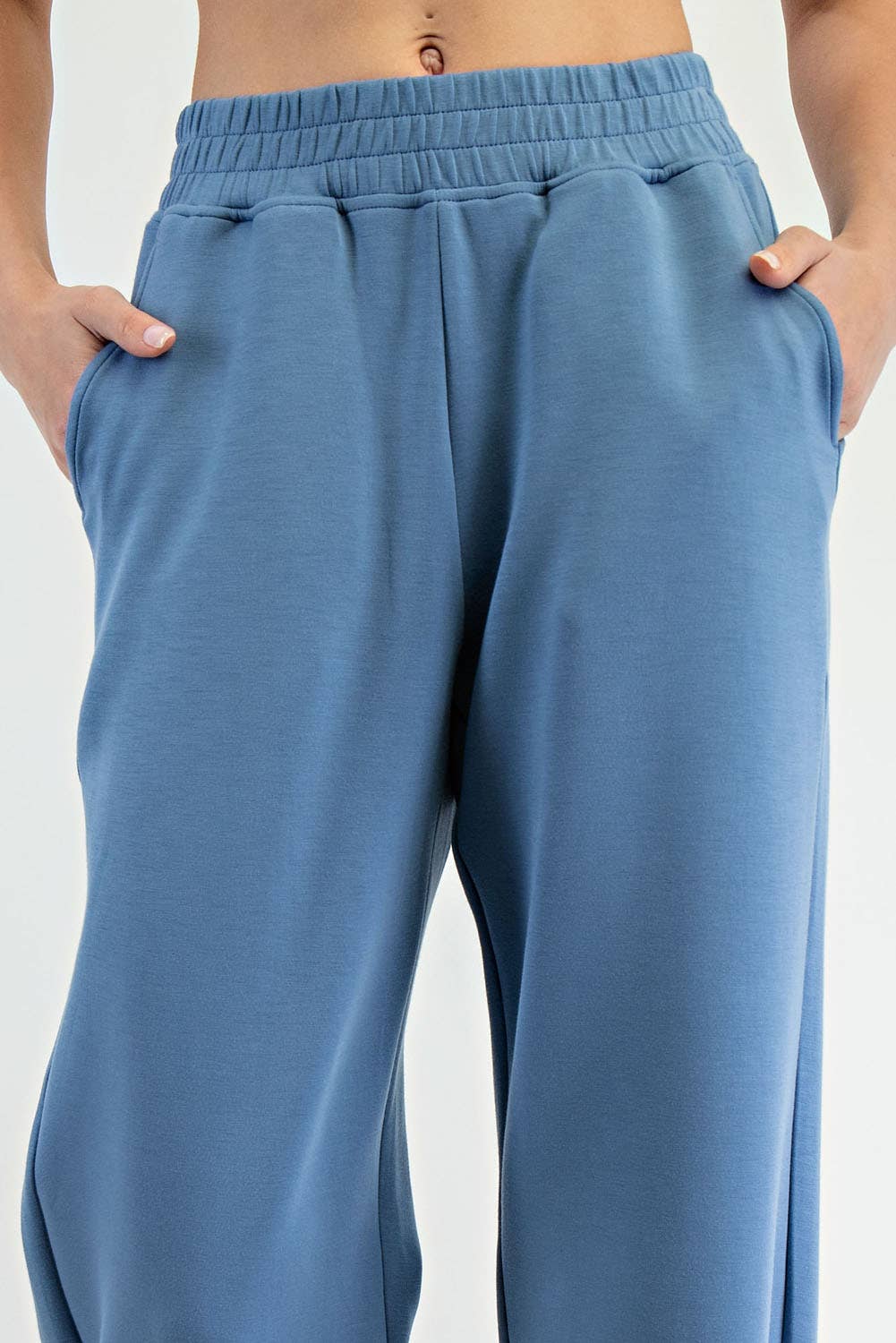 Rae Mode - Wholesale Athletic Sweatpants/Joggers - Women's - MODAL SCUBA FULL LENGTH JOGGER PANT56