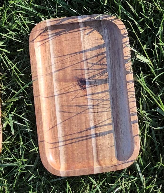 WILMAX USA - Wholesale Serving Tray - 8" x 5" Acacia Serving Rectangle Tray / Dish1