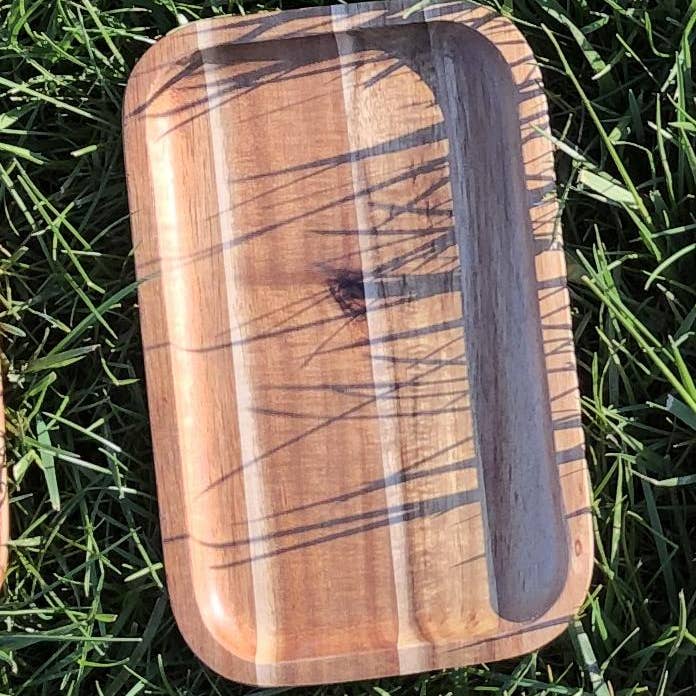 WILMAX USA - Wholesale Serving Tray - 8" x 5" Acacia Serving Rectangle Tray / Dish1