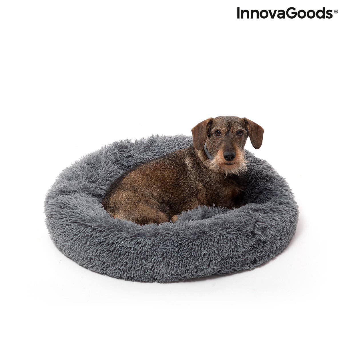 InnovaGoods - Venta al por mayor Cama - Gatos y perros - Cama Antiestrés para Mascotas Bepess InnovaGoods Ø 60 cm9