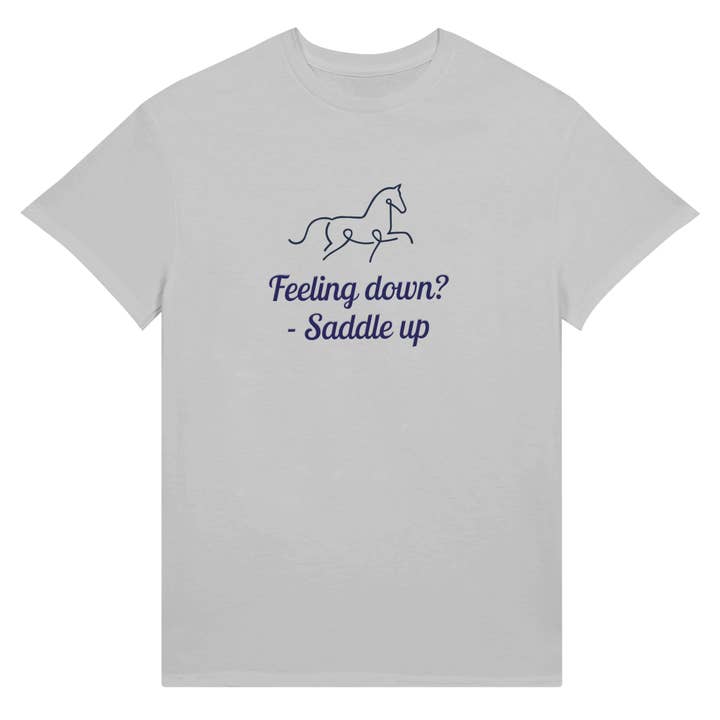 Saddle Up Horse, Unisex T-Shirt, Top for Rider - Ultra Cotton Unisex Crewneck T-shirt for wholesale by Picatshirt