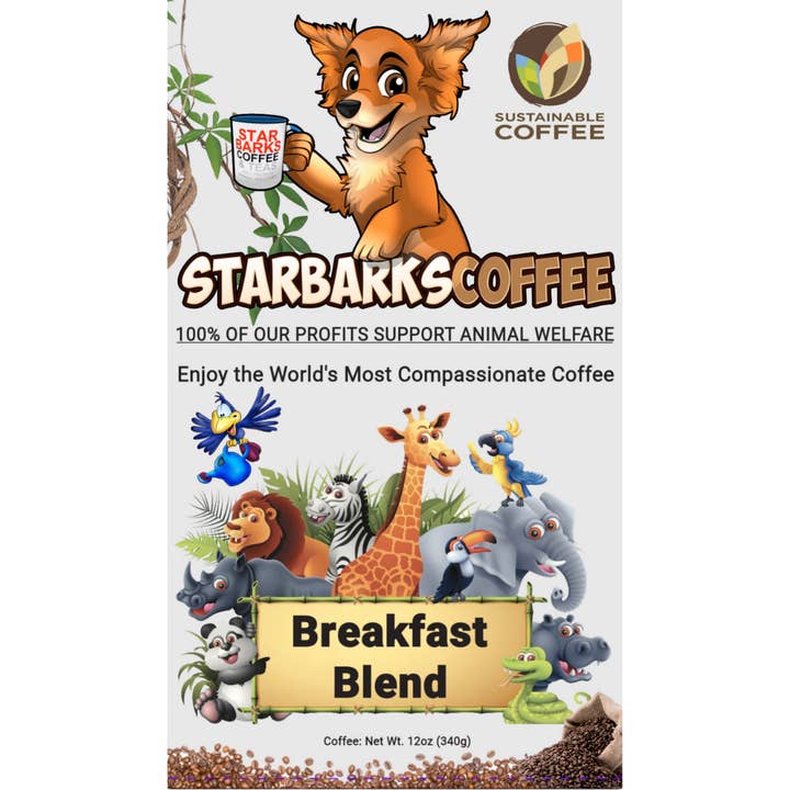Breakfast Blend Coffee for wholesale by StarBARKS Coffee