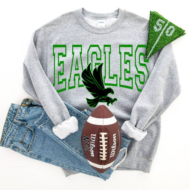 Trendy Transfers - Wholesale Sublimation Transfer - Eagles Green DTF Heat Transfer