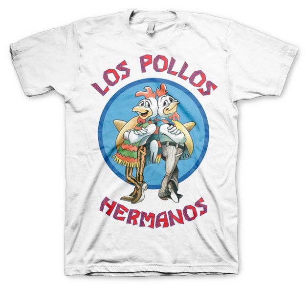 Hybris Production AB - Wholesale Screen Printed T-Shirt - Unisex - Los Pollos Hermanos T-Shirt