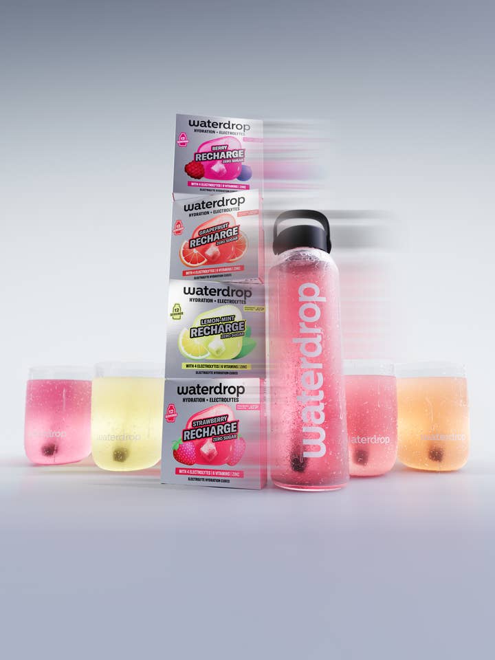 Electrolyte Rapid Hydration Cubes 12 Servings - NEW FLAVORS for wholesale by waterdrop®