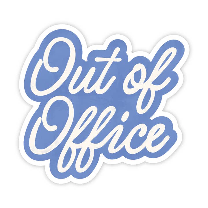 Simple Whimsy - Wholesale Sticker - Out Of Office - Vinyl Sticker0