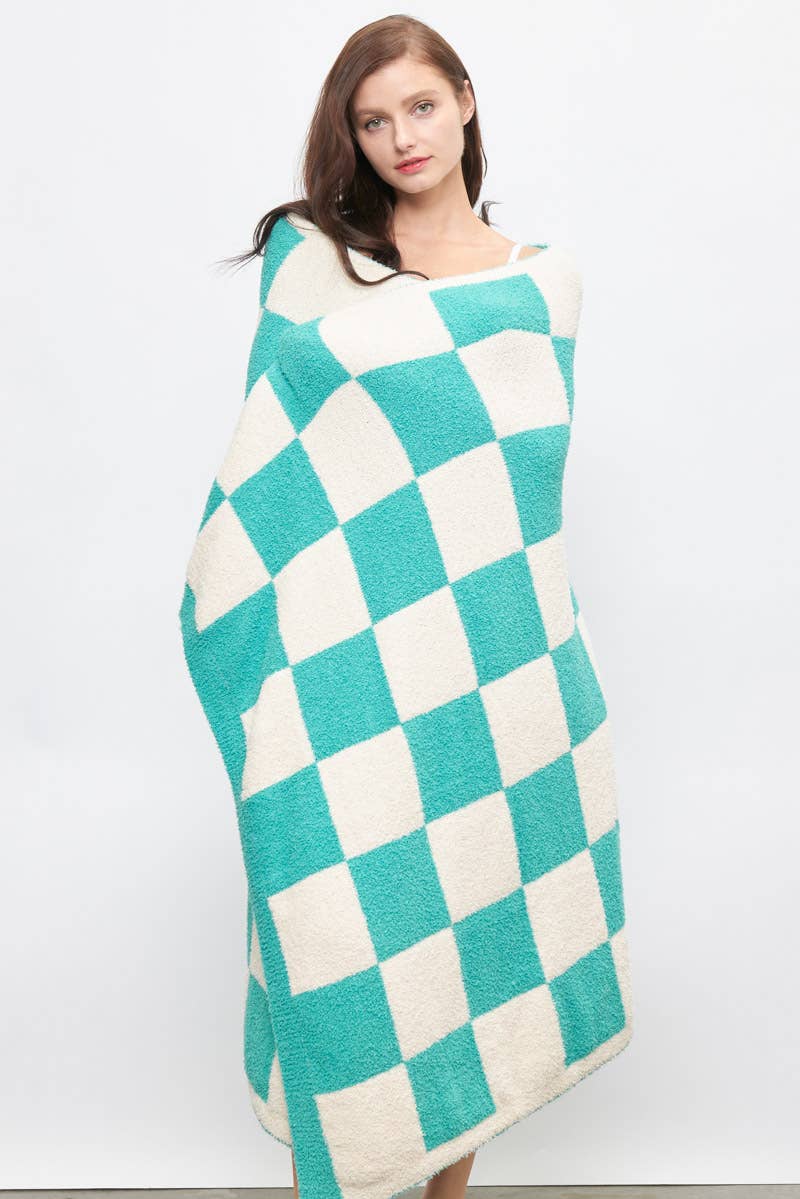 Newbury Kustom - Vente Plaids - PLAID À CARREAUX IB00413