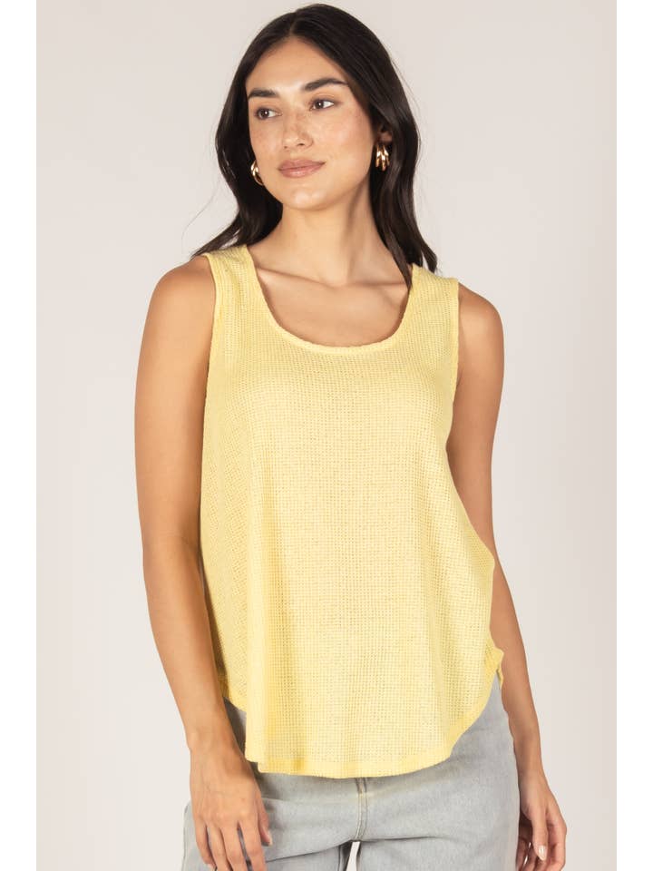 Before You Collection - Wholesale Knit Top - Women's - Yoko Fabric Knit Round Neck Sleeveless Top17