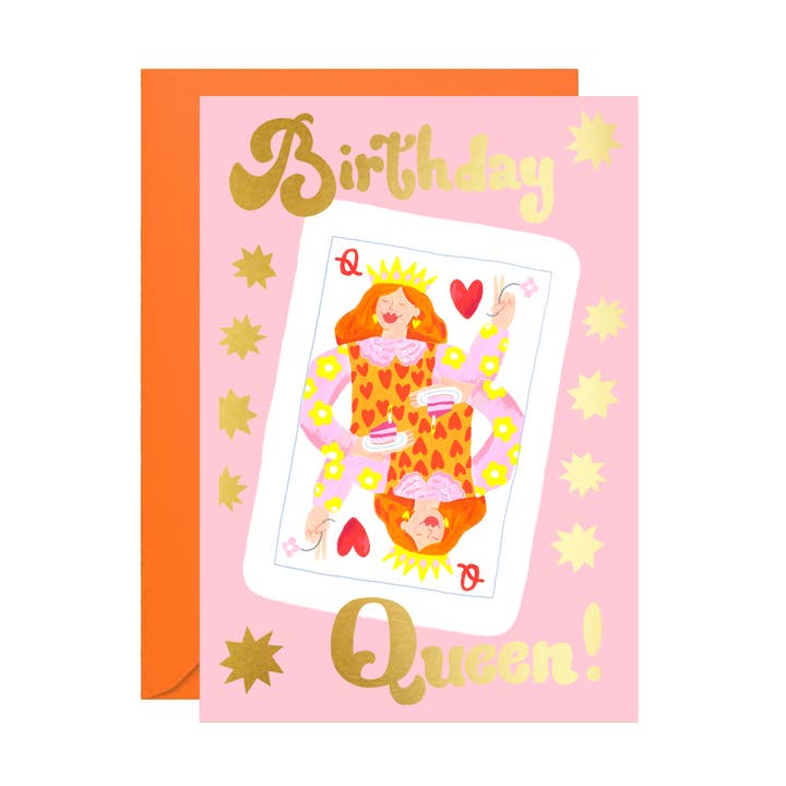 Geburtstagskönigin Karte für den Großhandel von Ickaprint