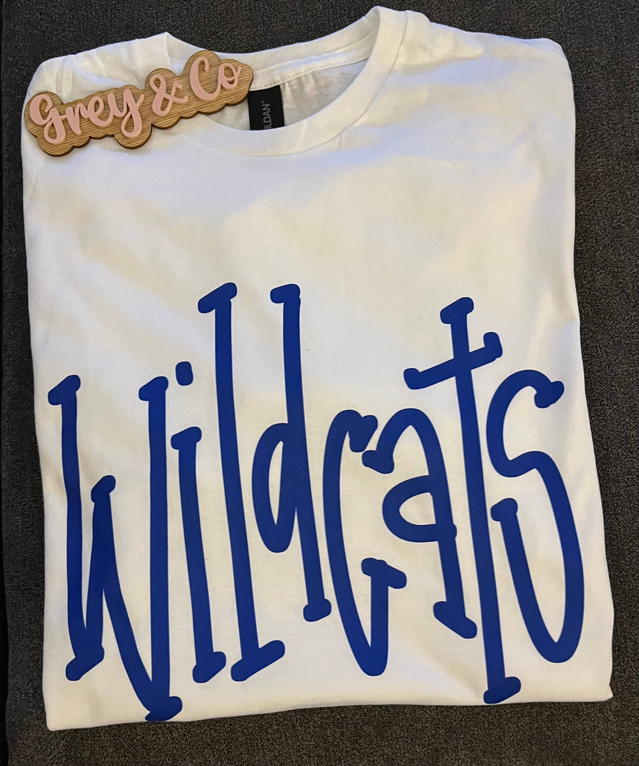 Grey&Co - Wholesale Graphic Sweatshirt - Women's - Wildcats Doodle Sweatshirt1
