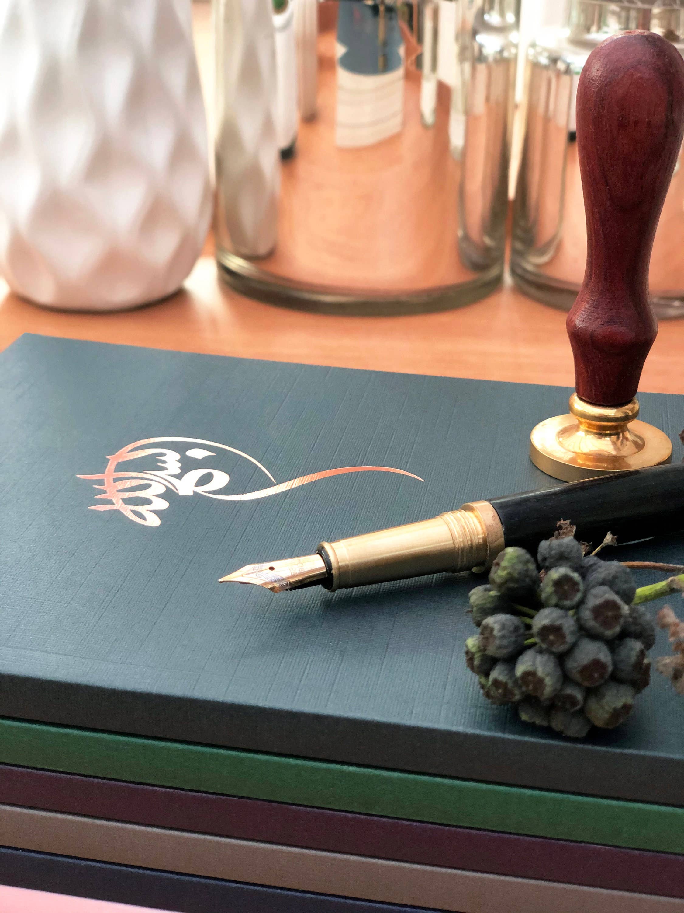 Islamic Moments – Caderno por atacado – Caderno Bismillah Luxury Gold Foil - A5 Planner Journal em2