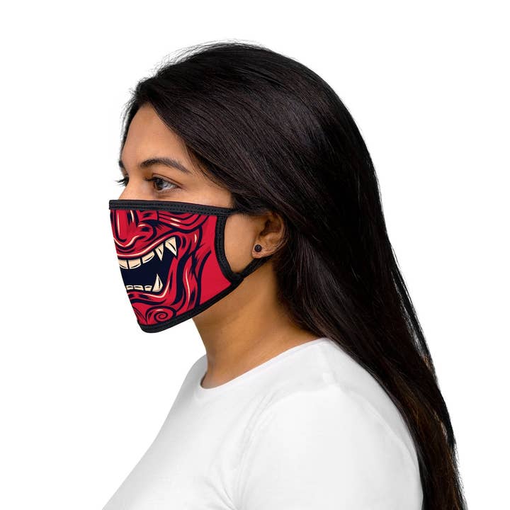 Lykanian – wholesale Medicinsk mask – Röd shinobi ansiktsmask